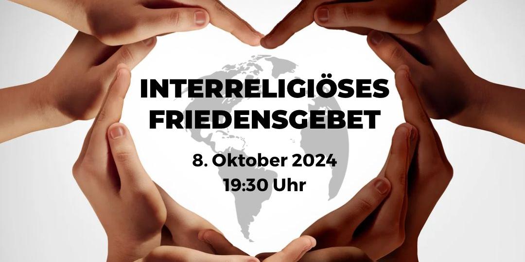 Interreligiöses Friedengebet Plakat